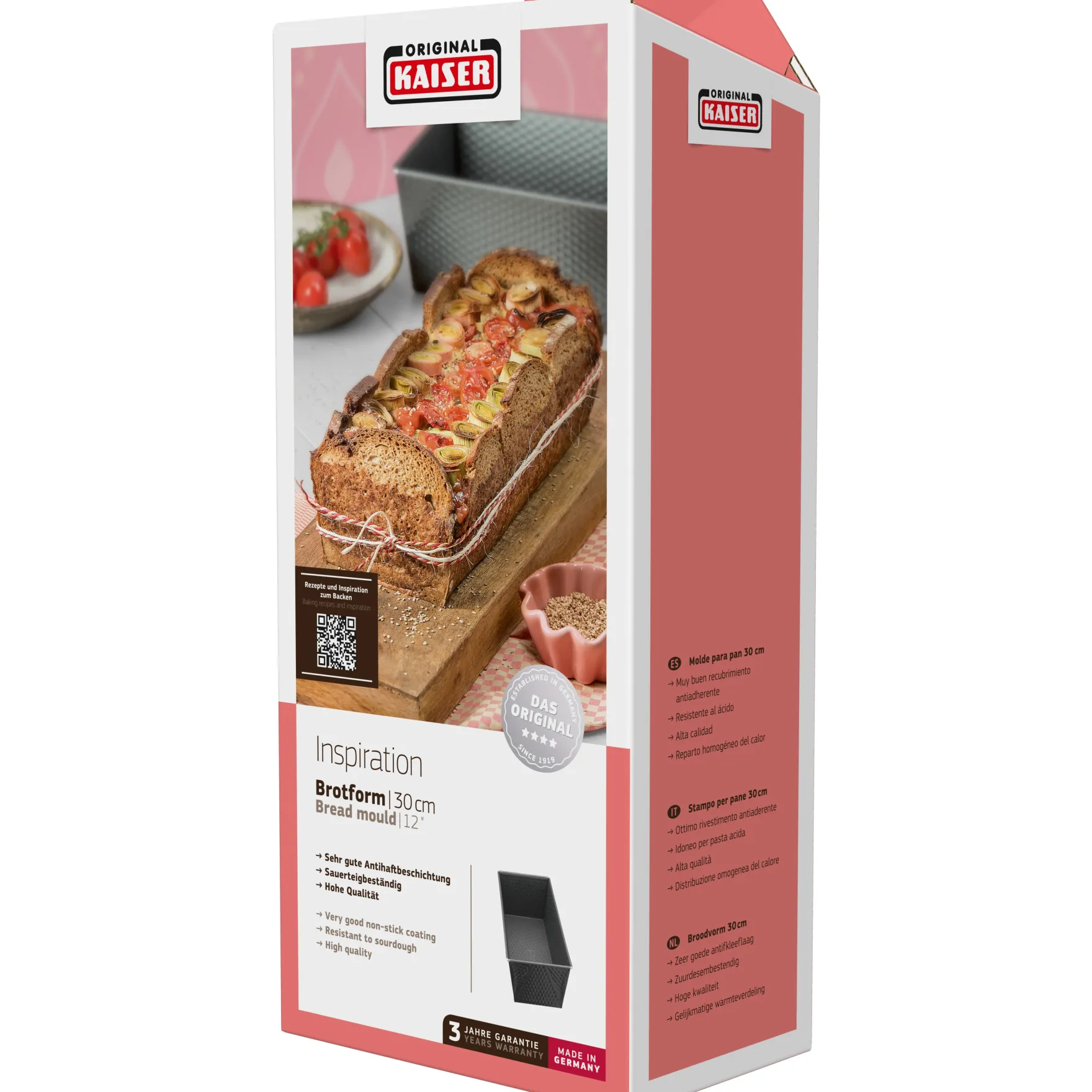 Backformen|WMF KAISER Inspiration Brotbackform, 30 cm
