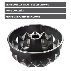Backformen|WMF KAISER Inspiration Bundform geometrisch, 25 cm