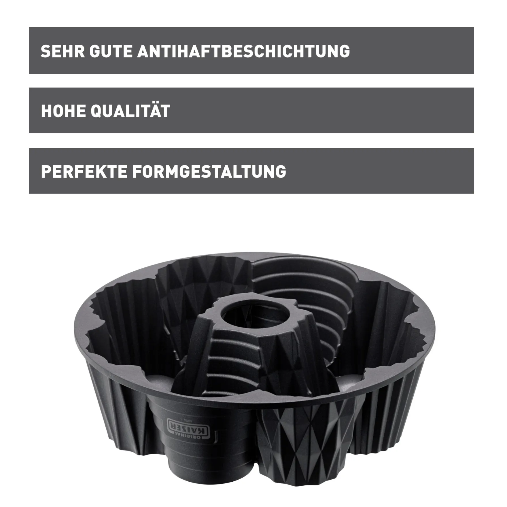 Backformen|WMF KAISER Inspiration Bundform Tartes und Törtchen, 26 cm