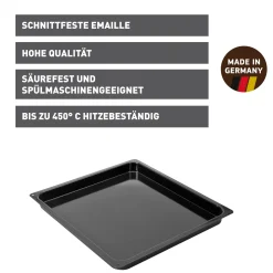 Backbleche|WMF KAISER Inspiration Herdbackblech, 39,5x36,5x3 cm