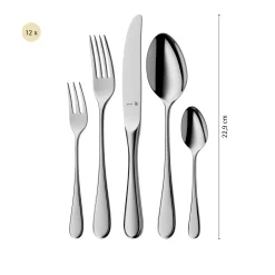 Besteck-Sets|WMF Kent Plus Besteck-Set, 66-teilig, Cromargan protect®