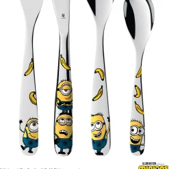 Kinderbestecke|Besteck-Sets|WMF Kinderbesteck-Set Minions®, 4-teilig