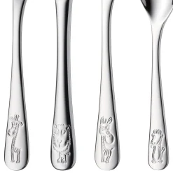 Kinderbestecke|Besteck-Sets|WMF Kinderbesteck-Set Safari, 4-teilig