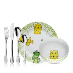 Teller|Kindergeschirr|WMF Kindergeschirr-Set Safari, 6-teilig