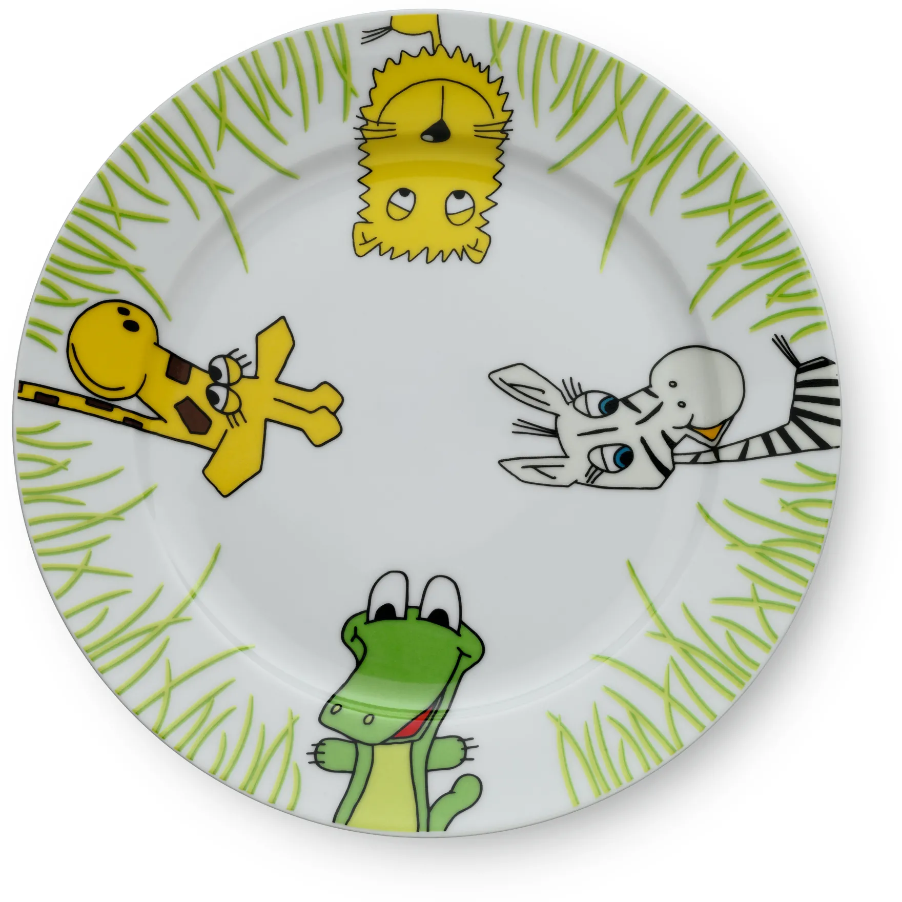 Teller|Kindergeschirr|WMF Kindergeschirr-Set Safari, 6-teilig
