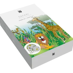 Teller|Kindergeschirr|WMF Kindergeschirr-Set Safari, 6-teilig