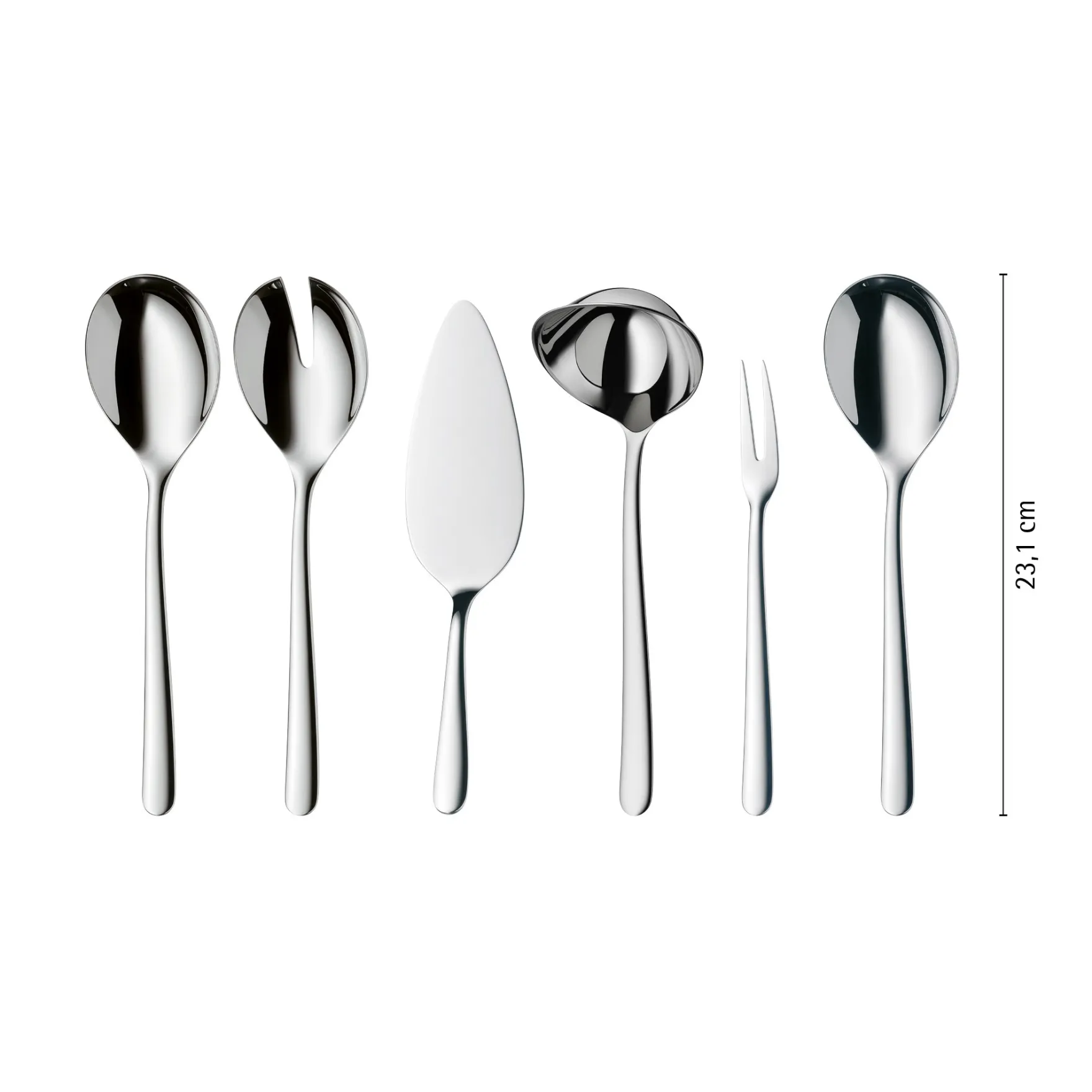 Besteck-Sets|WMF Kult Plus Besteck-Set, 66-teilig, Cromargan protect®