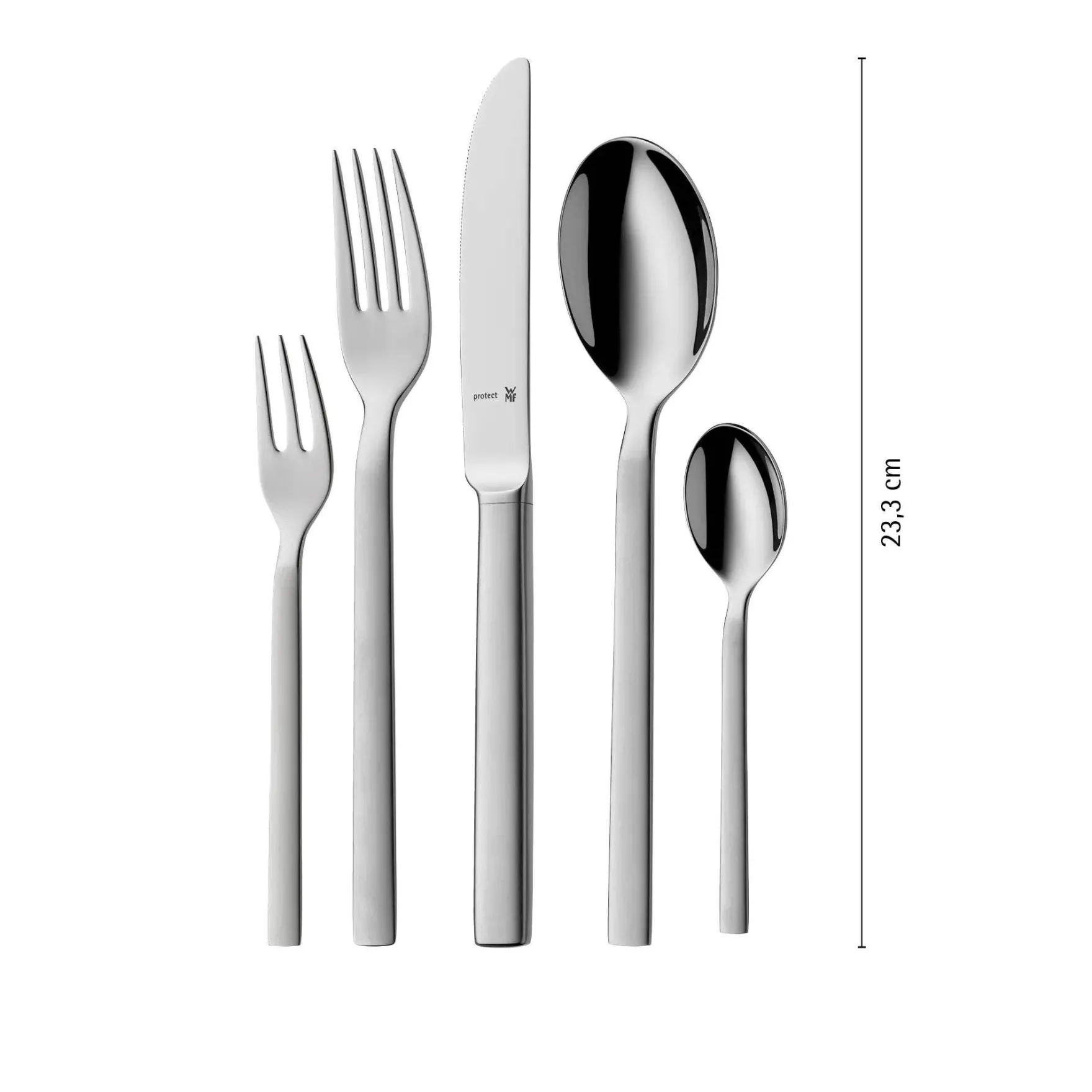 Besteck-Sets|WMF Lyric Plus Besteck-Set, 66-teilig, Cromargan protect®