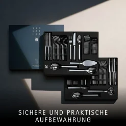 Besteck-Sets|WMF Lyric Plus Besteck-Set, 66-teilig, Cromargan protect®