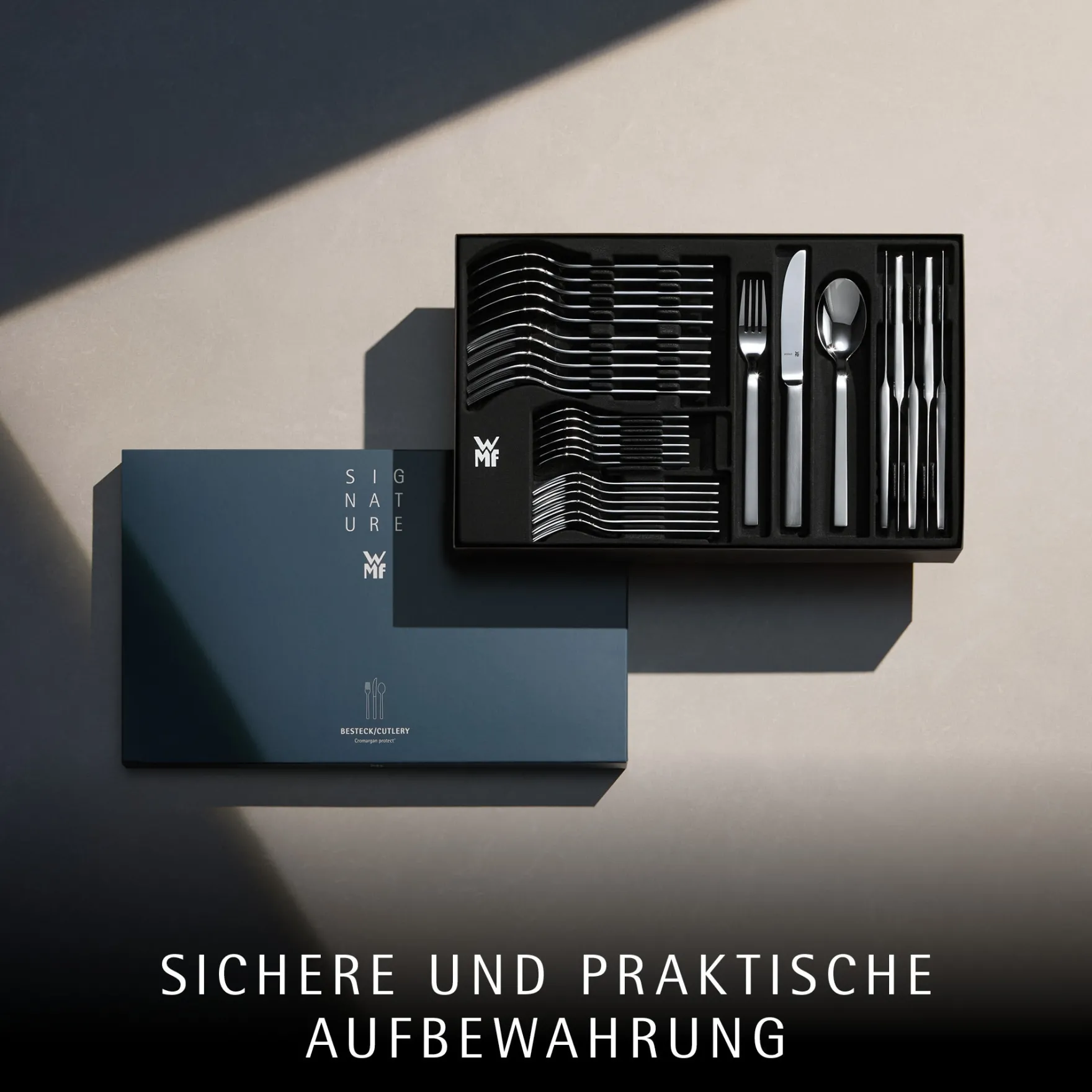 Besteck-Sets|WMF Lyric Plus Besteck-Set, 30-teilig, Cromargan protect®