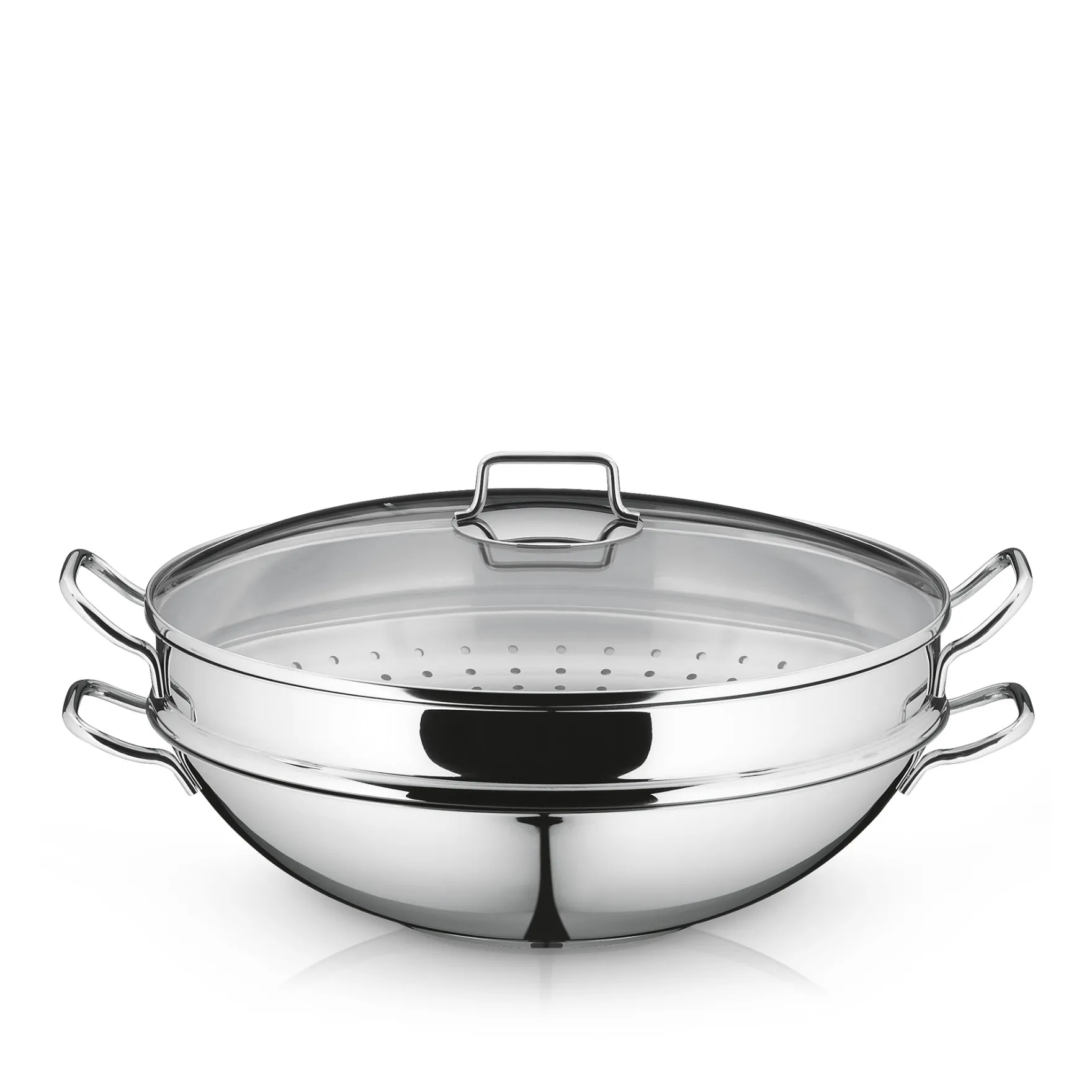 Woks|WMF Macao Wok-Set, 36 cm, 4-teilig