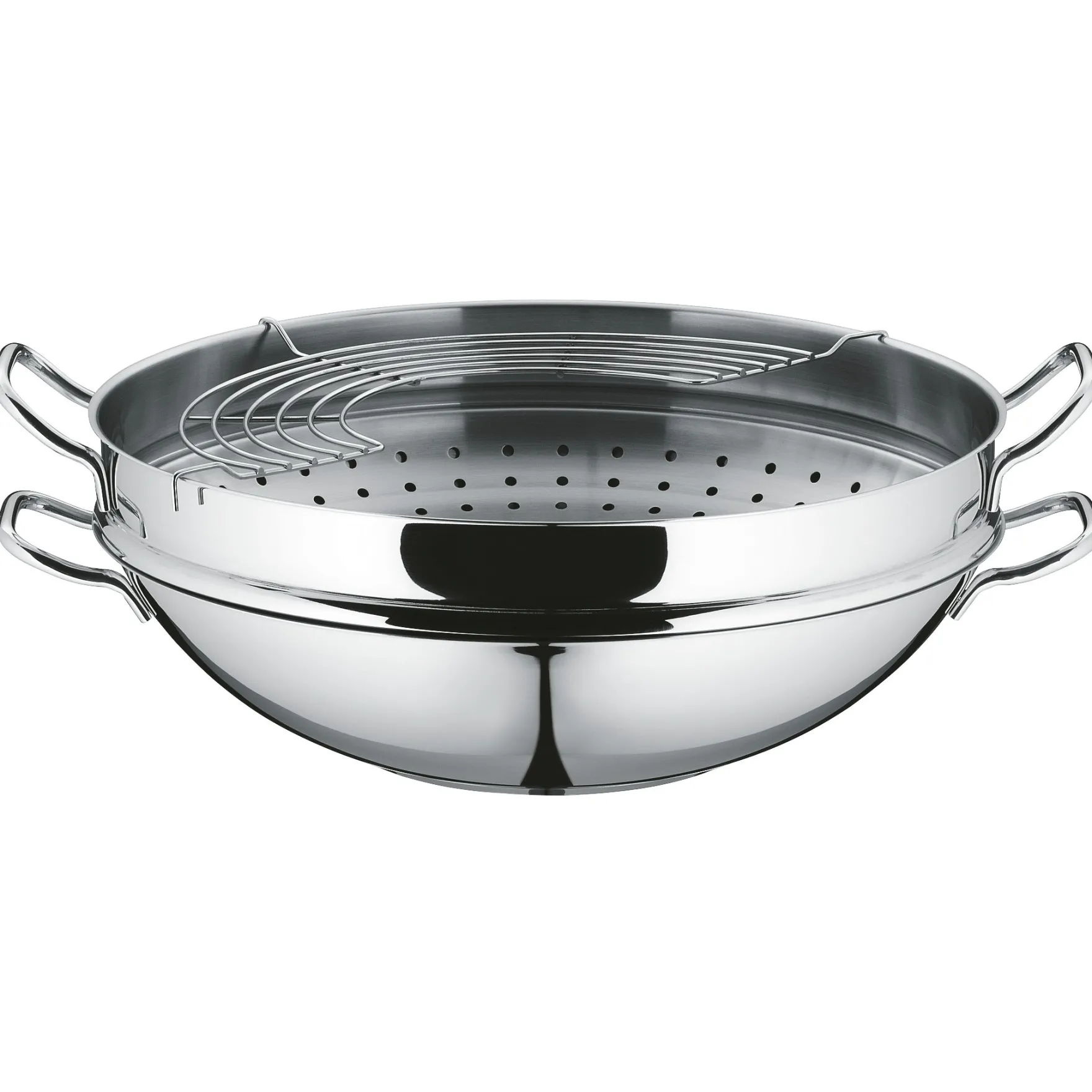 Woks|WMF Macao Wok-Set, 36 cm, 4-teilig