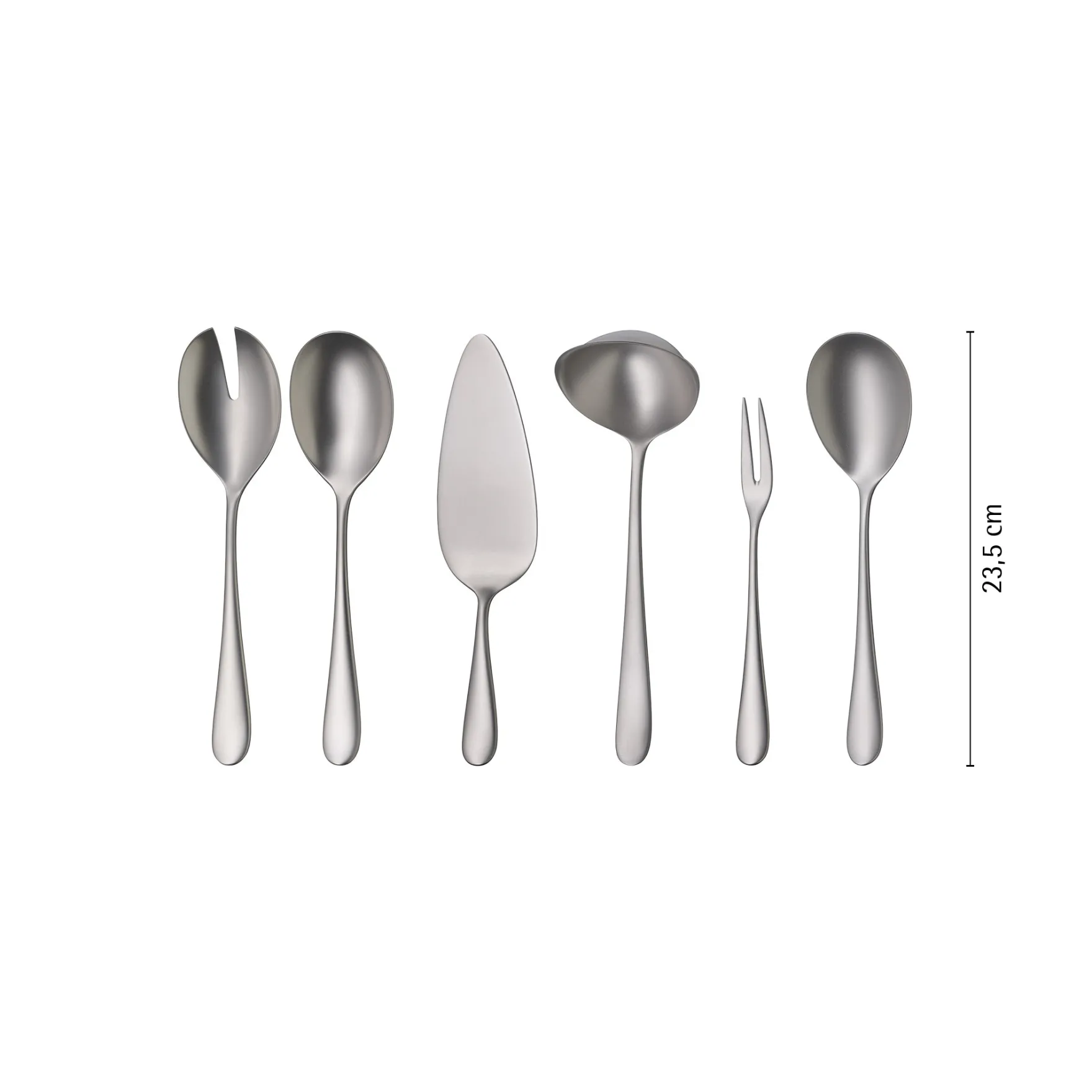 Besteck-Sets|WMF Merit Besteck-Set, 66-teilig, Cromargan protect®, sandgestrahlt