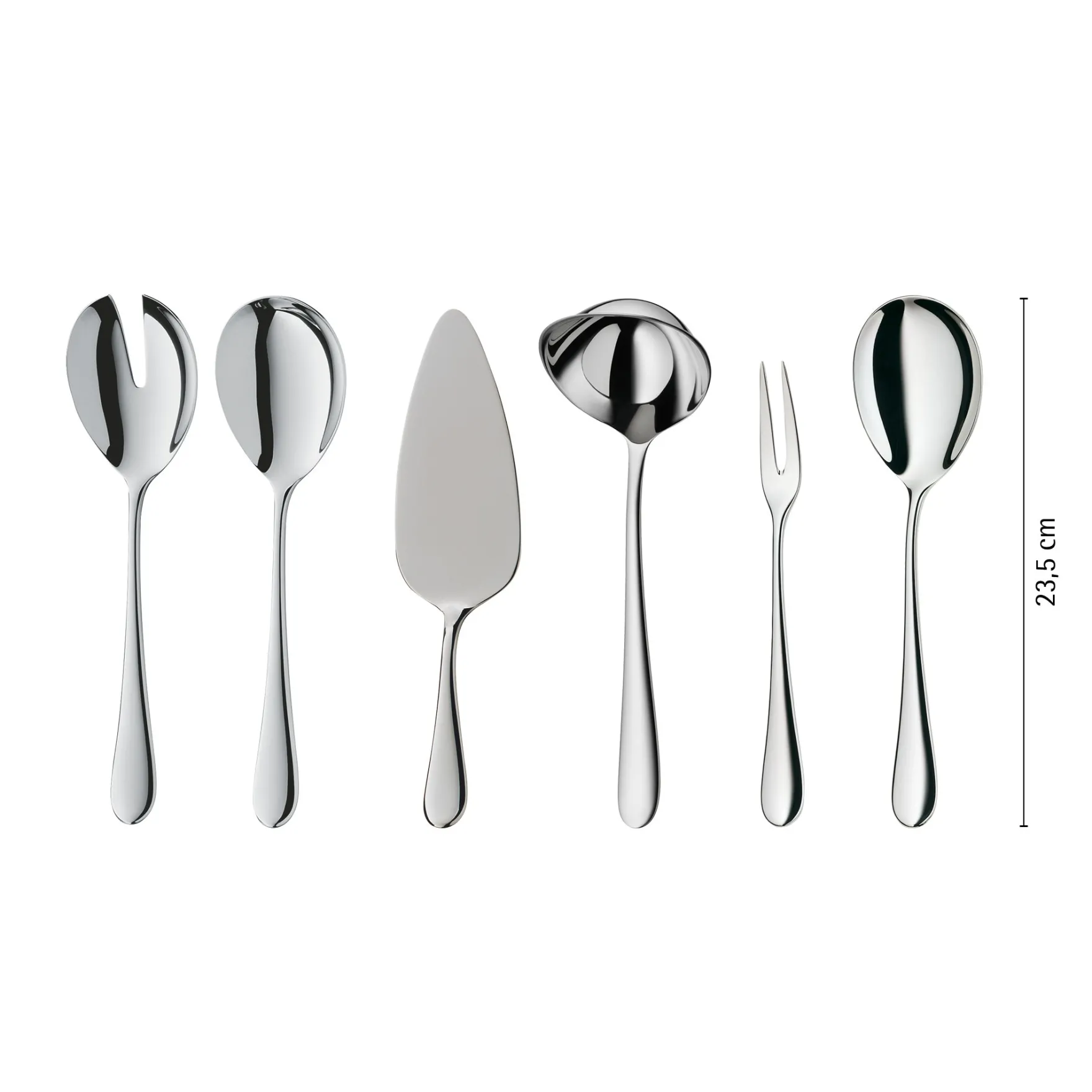 Besteck-Sets|WMF Merit Besteck-Set, 66-teilig, Cromargan protect®