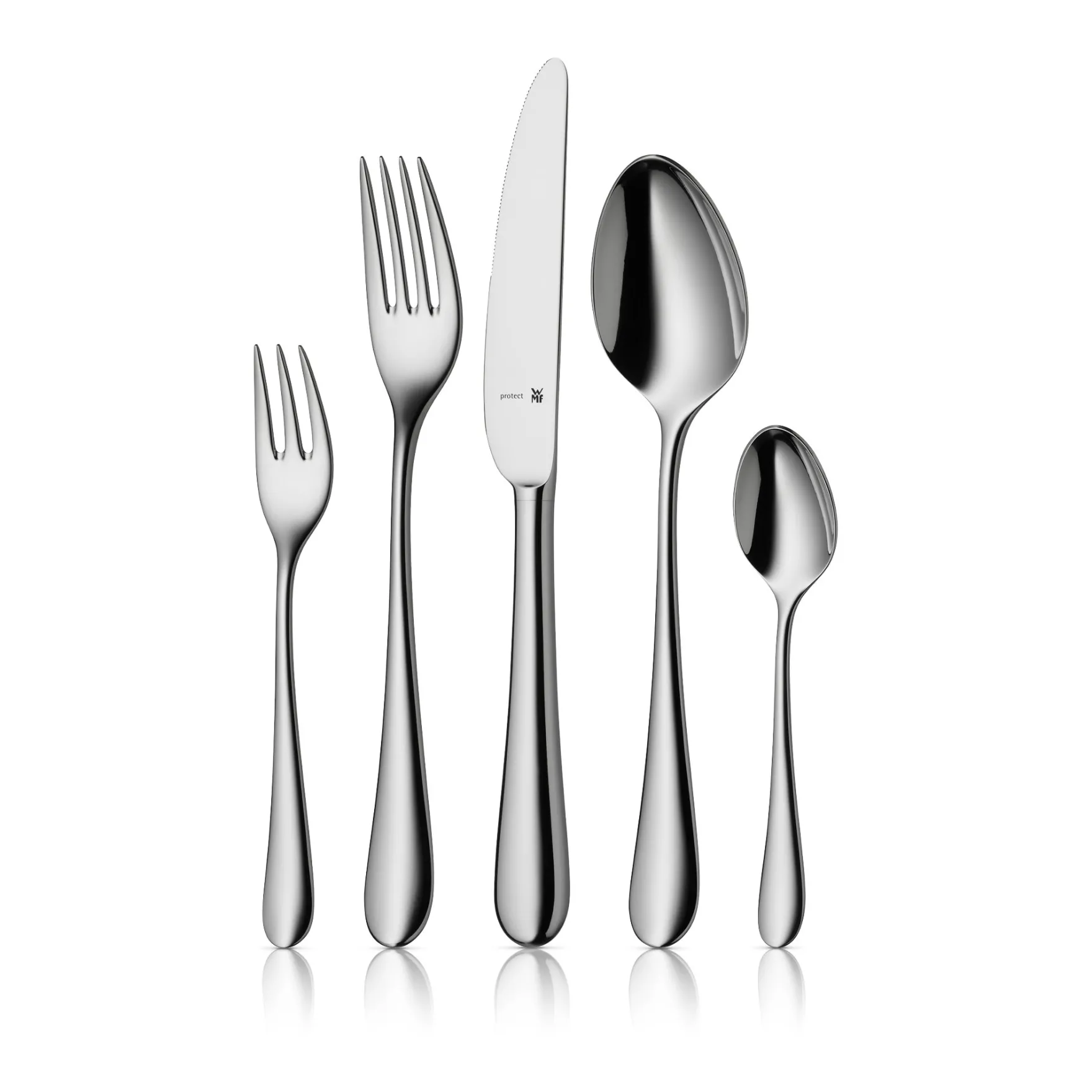 Besteck-Sets|WMF Merit Besteck-Set, 30-teilig, Cromargan protect®