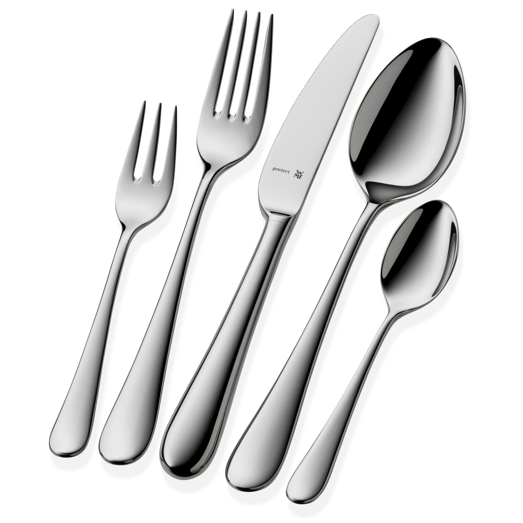 Besteck-Sets|WMF Merit Besteck-Set, 30-teilig, Cromargan protect®