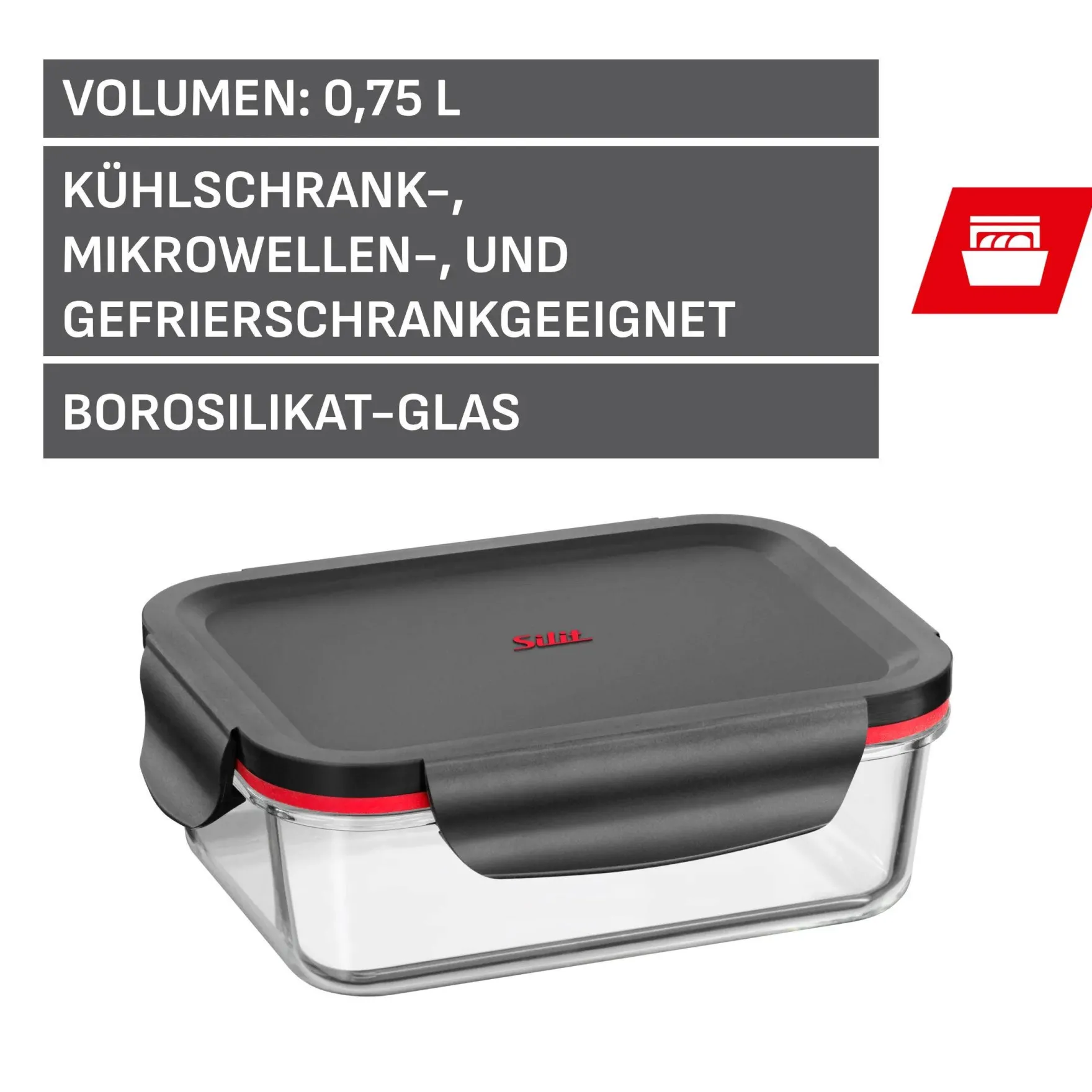 Vorratsdosen|WMF Multifunktionsschale Storio, 0,75 L