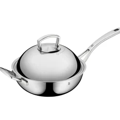 Woks|Pfannen Mit Deckel|WMF Multiply Wok mit Edelstahldeckel, 28 cm