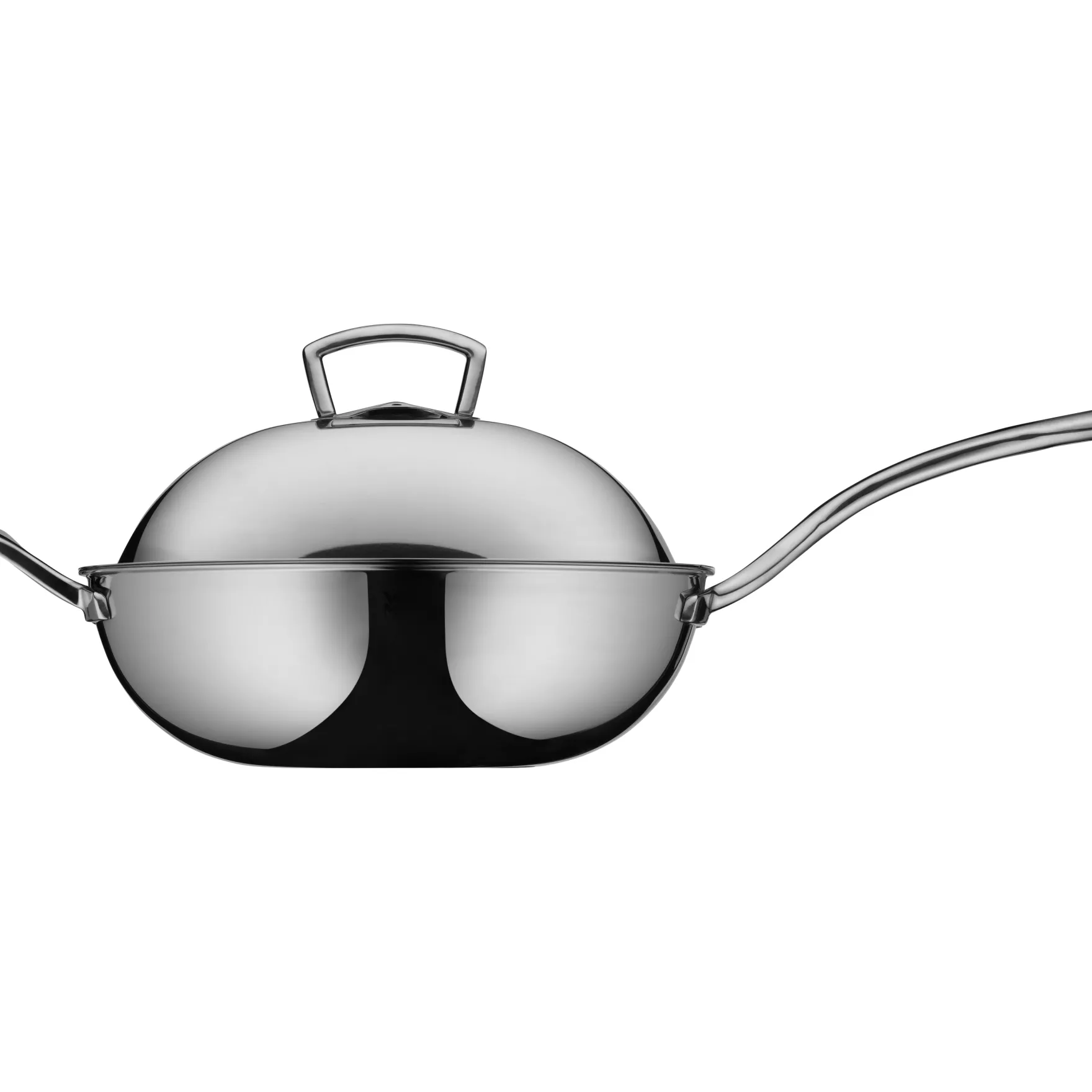 Woks|Pfannen Mit Deckel|WMF Multiply Wok mit Edelstahldeckel, 32 cm