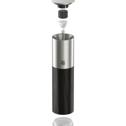 Salz- & Pfeffermühlen|Gewürzmühlen|WMF Nature Pro Gewürzmühle, Schwarz