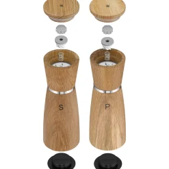 Salz- & Pfeffermühlen|WMF Nature Salz-/Pfeffermühlen-Set, 2-teilig
