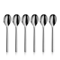 Löffel|WMF Nuova Kaffeelöffel-Set, 6-teilig