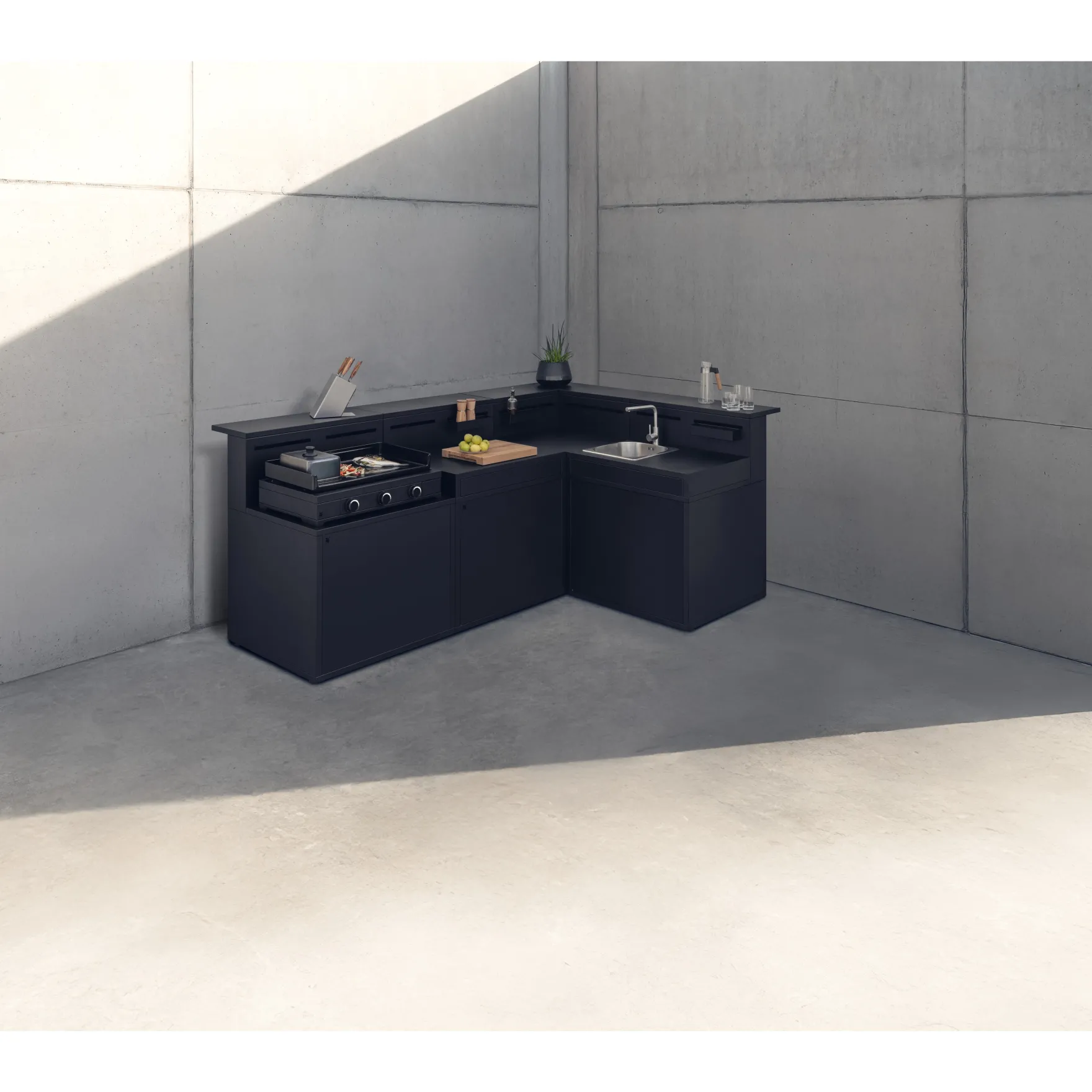 Outdoor Küchen|WMF Outdoorküche DIE KOMFORTABLE
