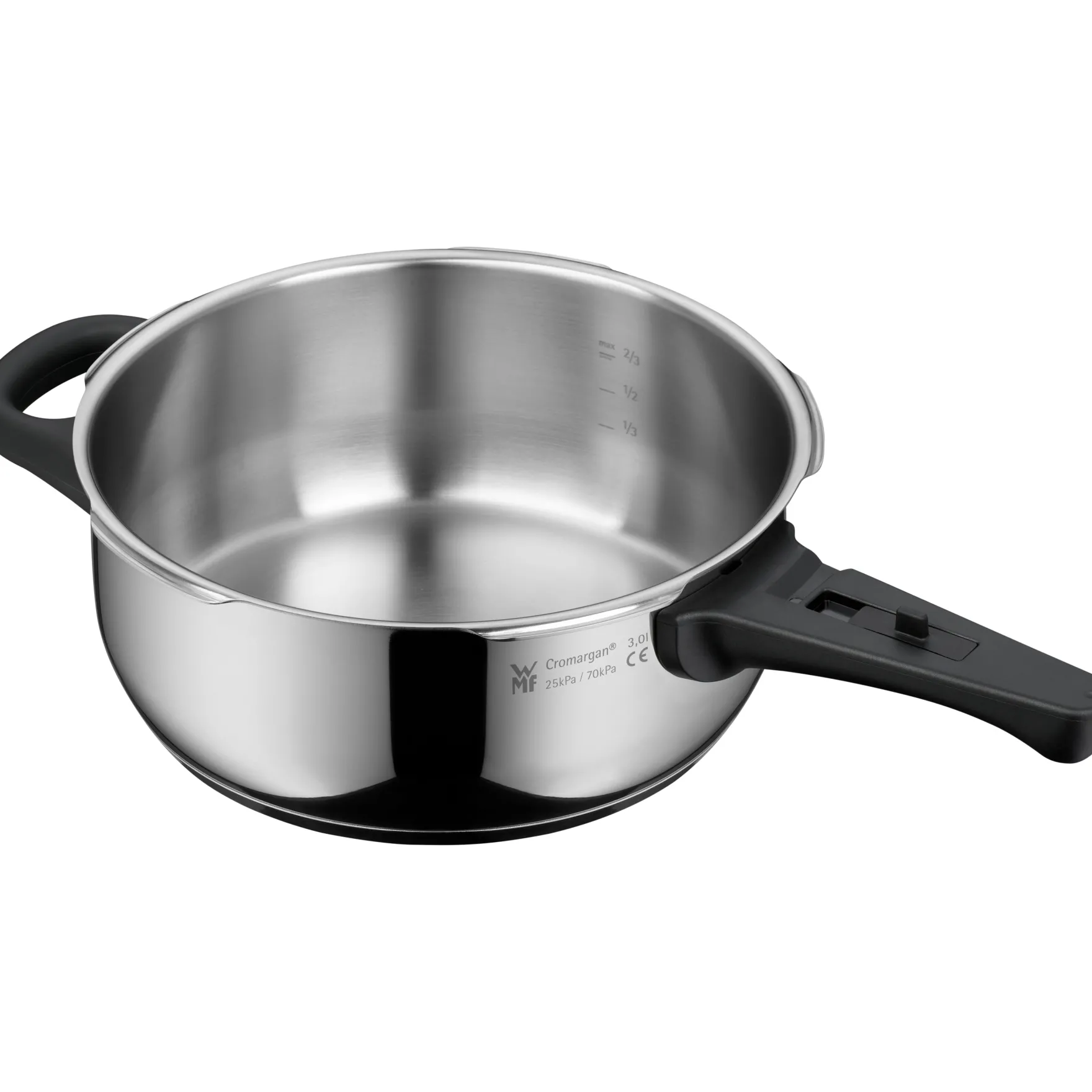 Schnellkochtöpfe|Induktionstöpfe|WMF Perfect One Pot Schnellkochtopf-Set, 22 cm, 4,5 und 3,0 Liter