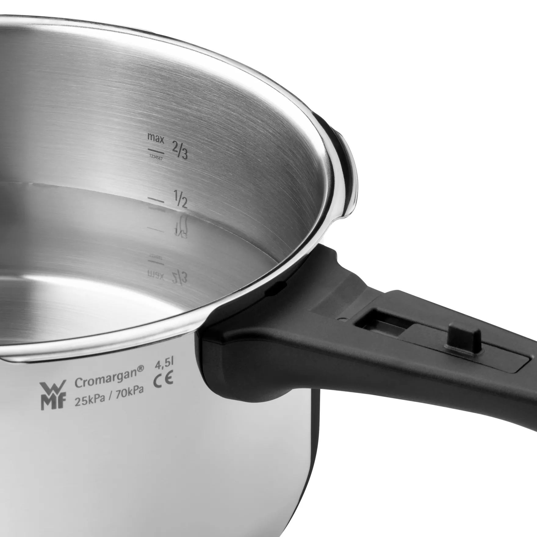 Schnellkochtöpfe|Induktionstöpfe|WMF Perfect One Pot Schnellkochtopf-Set, 22 cm, 3 & 4,5 L, stapelbar, mit Dämpfeinsatz