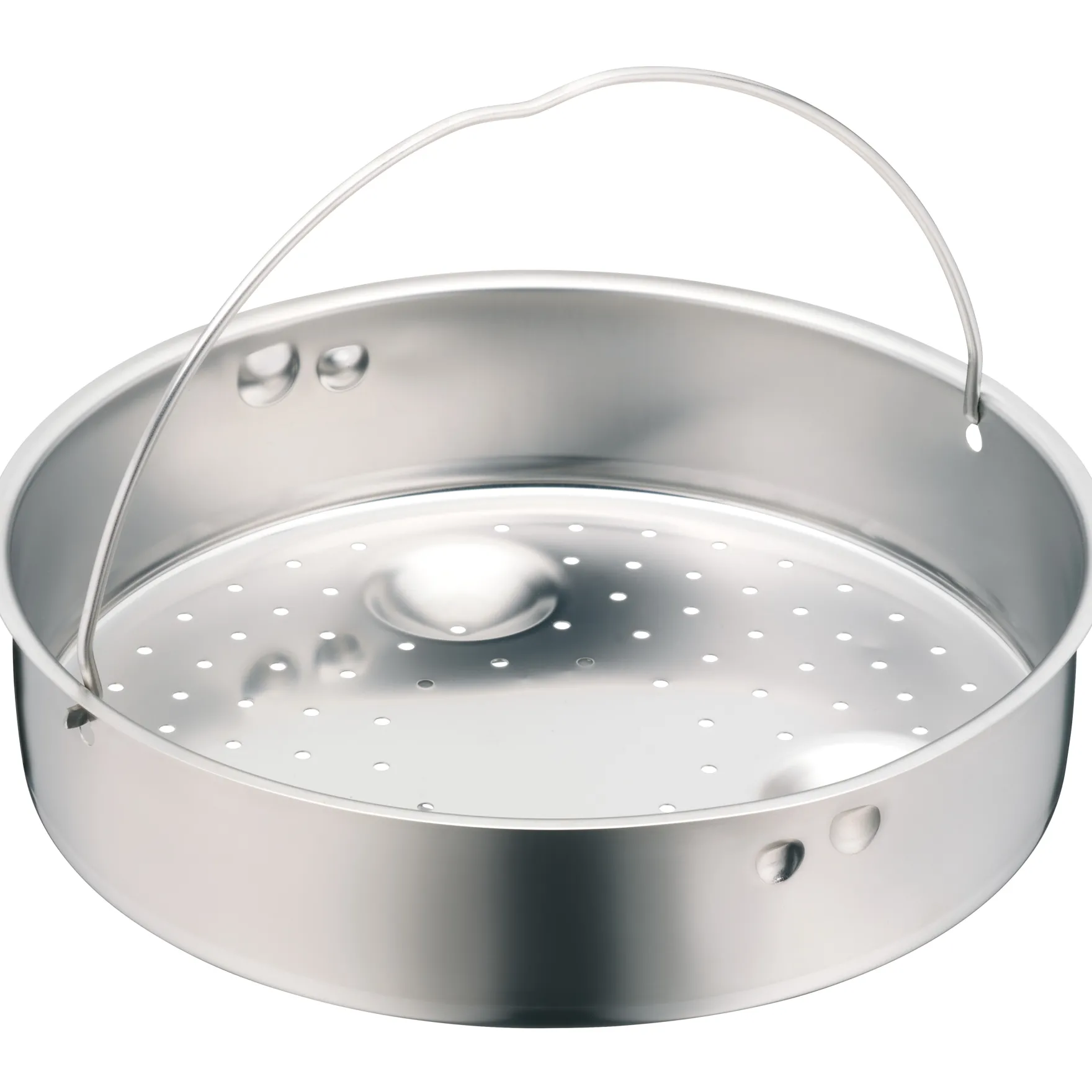 Schnellkochtöpfe|Induktionstöpfe|WMF Perfect Plus One Pot Schnellkochtopf-Set, 22 cm, 3 & 4,5 L, stapelbar, mit Dämpfeinsatz