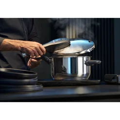 Induktionstöpfe|Schnellkochtöpfe|WMF Perfect Premium One Pot Schnellkochtopf, 22 cm, 3,0 Liter