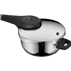 Schnellkochtöpfe|Induktionstöpfe|WMF Perfect Premium One Pot Schnellkochtopf-Set mit Dampfgareinsatz, 22 cm, 4,5 und 3,0 Liter