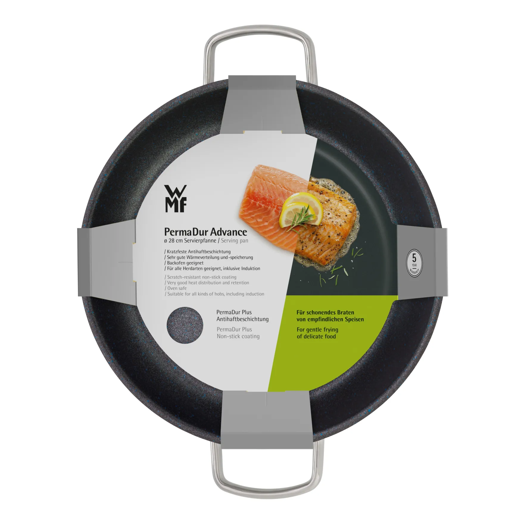 Servierpfannen|Induktionspfannen|WMF PermaDur Advance Servierpfanne, 24 cm
