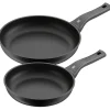 Bratpfannen|Pfannen-Sets|WMF PermaDur Excellent Stielpfannen-Set, 2-teilig, 24 und 28 cm