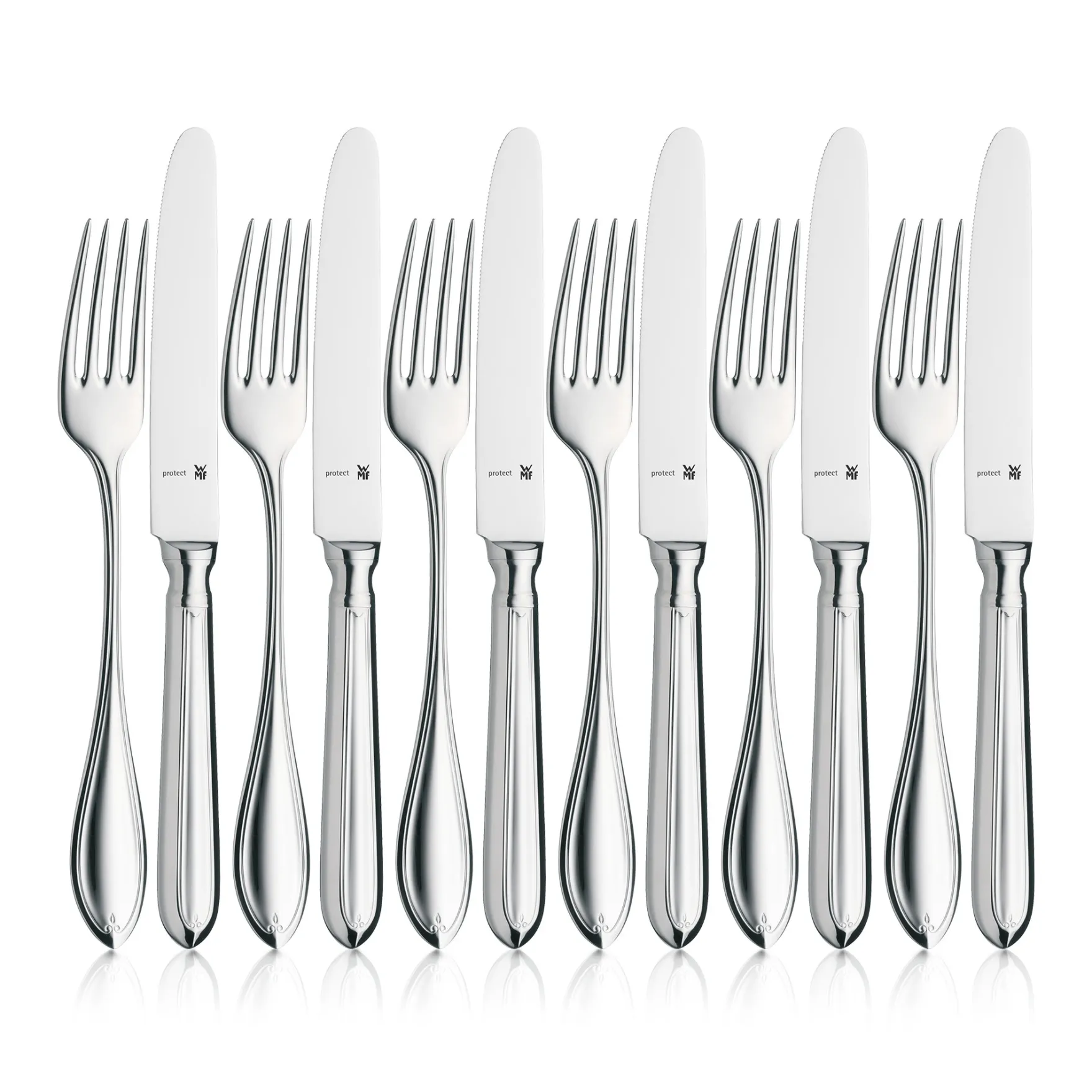 Besteck-Sets|WMF Premiere Dessertbesteck-Set, 12-teilig, Cromargan protect®