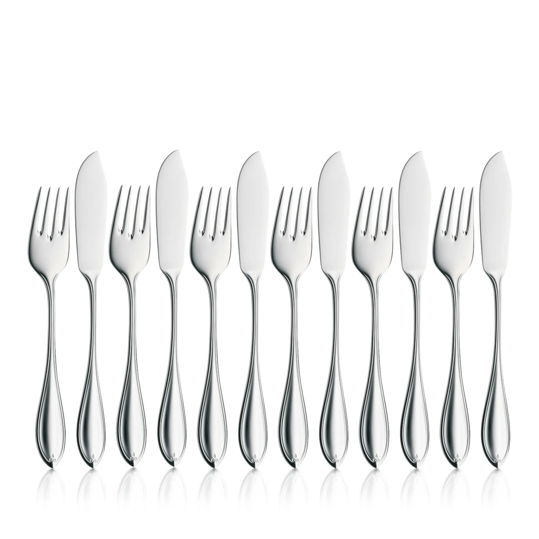 Besteck-Sets|WMF Premiere Fischbesteck-Set, 12-teilig, Cromargan protect®