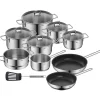 Topfsets|WMF Silit Alicante Kochgeschirr-Set, 10-teilig