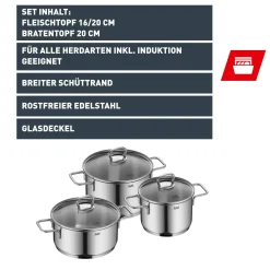 Topfsets|WMF Silit Alicante Topf Set 3 teilig