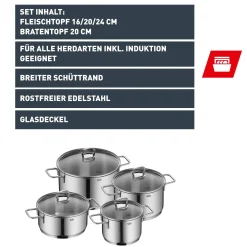 Topfsets|WMF Silit Alicante Topf-Set, 4-teilig