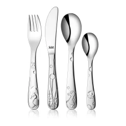 Kinderbestecke|Besteck-Sets|WMF Silit Aquarama Kinderbesteck-Set, 4-teilig