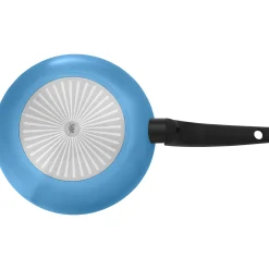 Induktionspfannen|Bratpfannen|WMF Silit Belluna Stielpfanne, 24 cm, Blau