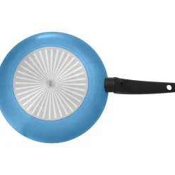 Induktionspfannen|Bratpfannen|WMF Silit Belluna Stielpfanne, 28 cm, Blau