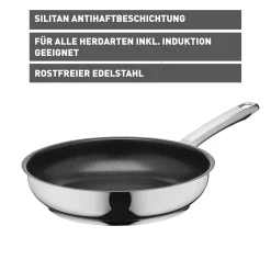 Bratpfannen|Induktionspfannen|WMF Silit Calabria Stielpfanne, 24 cm