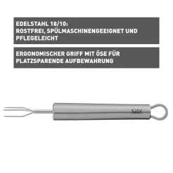 Küchenutensilien|WMF Silit Classic Line Pellkartoffelgabel, 17 cm