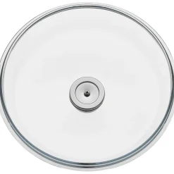 Pfannendeckel|WMF Silit Glasdeckel mit Edelstahlgriff, 28 cm