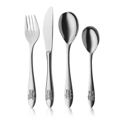 Kinderbestecke|Besteck-Sets|WMF Silit Pezzy Kids Kinderbesteck-Set, 4-teilig