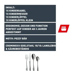 Kinderbestecke|Besteck-Sets|WMF Silit Pezzy Kids Kinderbesteck-Set, 4-teilig