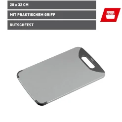 Schneidebretter|WMF Silit Schneidebrett, Grau, 32 x 20 cm