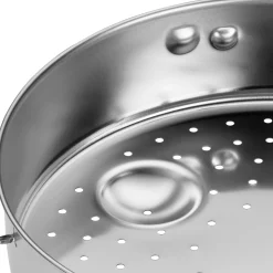 Zubehör Töpfe|WMF Silit Sicomatic Edelstahl-Einsatz, gelocht, 22 cm