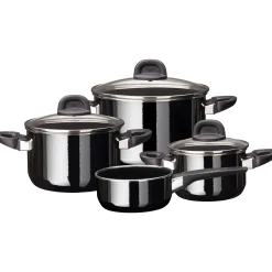 Topfsets|WMF Silit Silargan® Modesto Topf-Set 4-teilig, Black